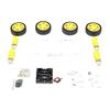 4WD Robot Smart Car Chassis Kits with Speed Encoder DIY kit for 51 M26 DIY Education Robot Smart Car Kit view 3
