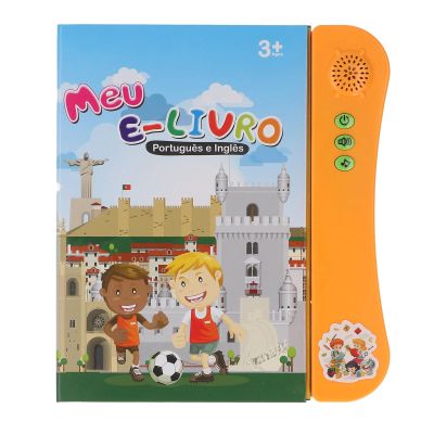 Portuguese English Sound Book, Bilingual Children Alphabet Numbers Animals Fruits Vegetables, Interactive Learning Book (2)