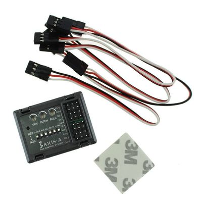 ToysCentral Basics 3-axis Flight Controller Stabilizer System Gyro for FPV RC Airplane Fixed Wing Aircraft Wing Gliders, WYC_DJFF_11293