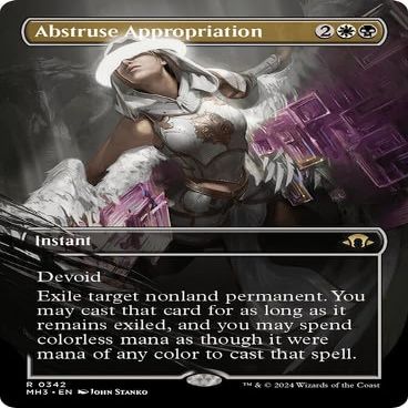 Abstruse Appropriation (Borderless) (342) MTG