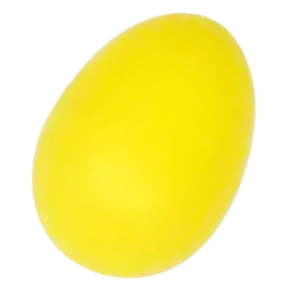 Egg Shaker, Musical Easter Egg, Bright Color, Lightweight, Home Nursery (Yellow)