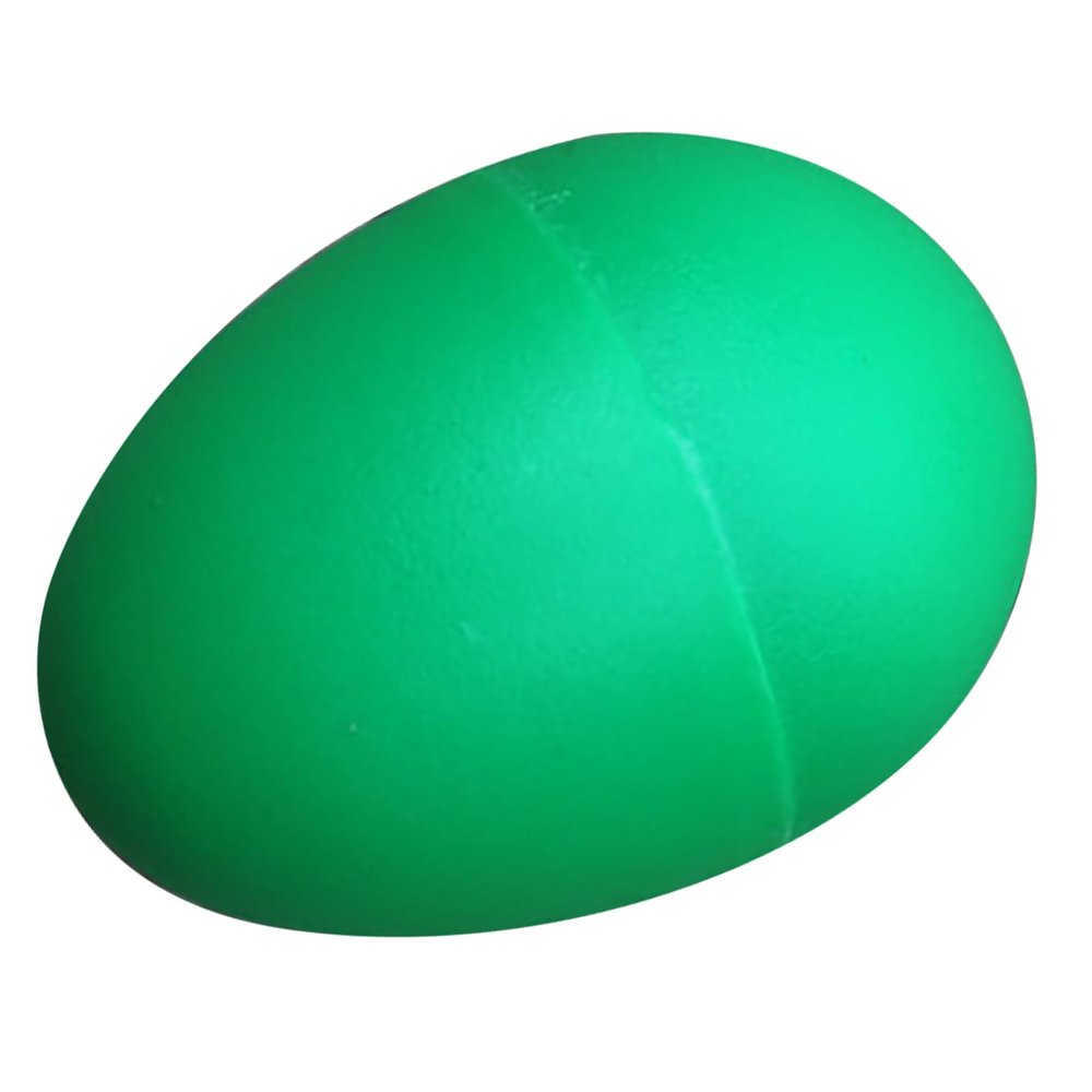 Plastic Egg, Brightly Colored, Fillable, Educational, Lightweight, Multifunctional Travel Kids (Green)