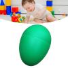 Plastic Egg, Brightly Colored, Fillable, Educational, Lightweight, Multifunctional Travel Kids (Green) view 2