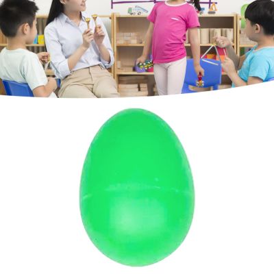 Egg Shaker, Musical Easter Egg, Bright Color, Lightweight, Home Nursery (Green)
