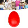 Egg Shaker, Musical Easter Egg, Bright Color, Lightweight, Home Nursery (Red) view 2