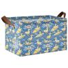 ALAZA Duck Surfboard Blossom Rectangular Closet Storage Box Storage Bin Basket Storage Cube with Leather Handles Nursery Storage Laundry Hamper 2 Piece view 1