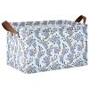 ALAZA Cartoon Koalas Leaf Rectangular Closet Storage Box Storage Bin Basket Storage Cube with Leather Handles Nursery Storage Laundry Hamper 2 Piece view 1