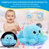 Kindenwinn Baby Octopus Crawling Toy - Octopus Toy with Light, Music, Voice Control, and Clap Hands Awake for 2+ Year Old Boys and Girls view 2