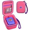 GWCASE Case for Bitzee Magicals Digital Pet, Hard Carrying Holder for Bitzee Interactive Digital Pet React to Touch, Protective Container for AA Batteries and Other Accessories (Box Only)-Pink view 1