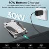 LKTOP 2Pcs 30W USB-C Charger Fast Charger for DJI Neo/Avata/Mini Series Drone, Osmo Pocket 3, Osmo Action 5 Pro/4/3, DJI Mic Mini Charging Case, HOVERAir X1 Drone, Mini 4/3/2/4K Series Charging Hub view 2