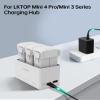 LKTOP 2Pcs 30W USB-C Charger Fast Charger for DJI Neo/Avata/Mini Series Drone, Osmo Pocket 3, Osmo Action 5 Pro/4/3, DJI Mic Mini Charging Case, HOVERAir X1 Drone, Mini 4/3/2/4K Series Charging Hub view 4