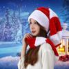 130cm Novelty Long Santa Hat Striped Christmas Hat for Party Fancy Dress Up New Year Festive Holiday Christmas Party view 4