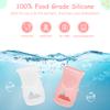 2 Pack Silicone Sleeves for Philips Avent Glass Natural Baby Bottle 8 oz, Food Grade Silicone, BPA Free Glass Baby Bootle Sleeve, Anti Breakage Baby Bottle Holder, Non-Scald, Dishwasher/Heaters Safe view 3