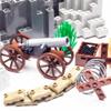 MaozyHomie Weapons Pack Military Four-Wheeled Cannon, Toy Soldiers Figures, Weapons Accessories, Toy Set Minifigure Compatible with Major Brands, 3 Years Old and up view 3