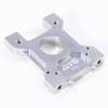 GTBRacing CNC Aluminum 7075 T6 Motor Center Diff Mount/Gear Cover Top Plate for 1/5 RC Car Losi DBXL-E V1.0 2.0 Upgrade Part (Center Diff Standoff Mount Silver) view 2
