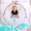 SISTICKER 3 in 1 Kids Play Tent: with Baby Ball Pit and Play Tunnel - Toddler Climbing Toys for Boys Girls Babies - Indoor Outdoor Pop Up Tunnel Toys Gift for Year Old (Balls NOT Included) view 2