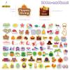 CHEFAN Felt Board Pieces - Holiday Seasonal Decorations, Festival Letter Board Accessories - 79 Precut Flannel Story Pieces view 2