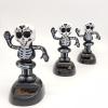 3Pack Dancing Skeletons Car Dashboard Decorations, Halloween Solar Powered Dancing Toys, Skeleton Dashboard Bobble, Halloween Decorations Solar Dancing Bobble Skeleton Shaking Head Figurines view 1