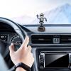 3Pack Dancing Skeletons Car Dashboard Decorations, Halloween Solar Powered Dancing Toys, Skeleton Dashboard Bobble, Halloween Decorations Solar Dancing Bobble Skeleton Shaking Head Figurines view 2