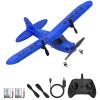 2CH RC Airplane Toys, RC Plane Ready to Fly, 2.4GHz Remote Control Airplane Easy to Fly RC Glider for Kids & Beginners (Blue) view 1