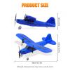 2CH RC Airplane Toys, RC Plane Ready to Fly, 2.4GHz Remote Control Airplane Easy to Fly RC Glider for Kids & Beginners (Blue) view 2