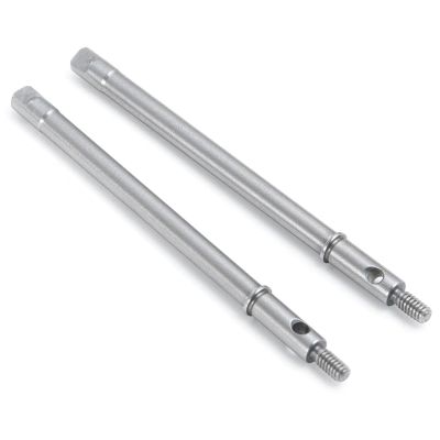VBCERSDZ RC Transmission Shaft Compatible with Axial SCX24 for Deadbolt C10 for Gladiator for Bronco 1/24 RC Crawler Steel Front Rear CVD Transmission Drive Shaft(Rear)