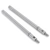 VBCERSDZ RC Transmission Shaft Compatible with Axial SCX24 for Deadbolt C10 for Gladiator for Bronco 1/24 RC Crawler Steel Front Rear CVD Transmission Drive Shaft(Rear) view 1