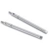 VBCERSDZ RC Transmission Shaft Compatible with Axial SCX24 for Deadbolt C10 for Gladiator for Bronco 1/24 RC Crawler Steel Front Rear CVD Transmission Drive Shaft(Rear) view 2