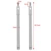 VBCERSDZ RC Transmission Shaft Compatible with Axial SCX24 for Deadbolt C10 for Gladiator for Bronco 1/24 RC Crawler Steel Front Rear CVD Transmission Drive Shaft(Rear) view 3