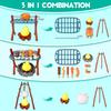 Camping Set Toys with Pop up Play Tent Indoor Outdoor Pretend Camping Playset for Toddlers Kids Boys Girls 3-5 Years Old view 4