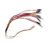 cvking RC Front Rear Lamp Group Compatible with WPL D12 D42 1/10 RC Car Upgrade Parts Decoration Accessories 8 Lamp Beads Light 2 Red 2 Yellow 2 White 2 Blue RC Car Light view 1