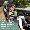 2 Pack Upgraded Car Seat Tray for Kids Car Seat Tray with Expandable Base for Snacks, Toys, Books, Entertainment Kids Travel Essentials Fits 2.8''-3.2'' Cup Holders (2, Standard Base) view 2