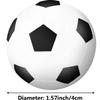 Blulu 64 Pcs Mini Soccer Stress Balls Bulk 1. 6 Inch Small Foam Balls for Kids Stress Relief Relaxation Soccer Party Favors Sport Team Gifts Party Bags Fillers Decoration School Carnival Reward view 2