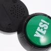2pcs Answer Buzzers Yes Button and No Button with Sound, Electronic Responder Button Funny Toy for Game or Pet view 3