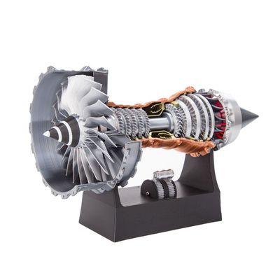Domiuie TR900 Turbofan Engine Model, DIY Functional Turbofan Aero Aircraft Engine 3D Printed Assembly Model (Dynamic KIT Version/50PCS+)
