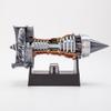 Domiuie TR900 Turbofan Engine Model, DIY Functional Turbofan Aero Aircraft Engine 3D Printed Assembly Model (Dynamic KIT Version/50PCS+) view 2
