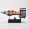 Domiuie TR900 Turbofan Engine Model, DIY Functional Turbofan Aero Aircraft Engine 3D Printed Assembly Model (Dynamic KIT Version/50PCS+) view 3
