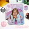Personalized Toddler Nap Mats for Daycare - Custom Name Mermaid Kids Nap Mat for Preschool Kindergarten Girls Sleeping Bag with Pillow and Blanket, Thick Padded Easy Roll Up Tail view 3