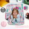 Personalized Toddler Nap Mats for Daycare - Custom Name Mermaid Kids Nap Mat for Preschool Kindergarten Girls Sleeping Bag with Pillow and Blanket, Thick Padded Easy Roll Up Names view 3