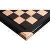 21" Ebony & Maple Wood Luxury Chessboard - 55 mm Square- Raised Tiles view 1