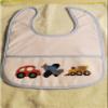5pcs of light blue Cotton Cross Stitch Bib view 2