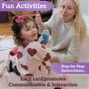 BLOOM BUDDIES - 70 Fun Sensory Games & Activities for Parents of Children with Autism ADHD. Sensory Play Ideas for Caregivers of Kids on The Spectrum. A Sensory Intervention Gift for Send Teachers view 2
