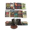 10 pc Prop Books Set Miniature Dollhouse Books 1/12 Scale Faux Books Horror Novel Set by Little Things of Interest view 1