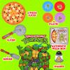 Pizza Party Play Food Toy Set for Kids Slice & Serve Plastic Pizza Pretend Box Pie Cutter Fake Condiments Play Foods & Bookmark for Children Toddlers view 2