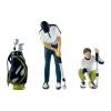 1/64 Scale Golf Sport Couple Model People Figurine Photography Prop, Collectible view 1