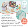 MindWare Oh So Fun! Cookies & Cakes Toy Baking Set for Kids - Ages 3 and Up view 2