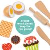 MindWare Oh So Fun! Cookies & Cakes Toy Baking Set for Kids - Ages 3 and Up view 4