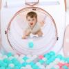 GeerWest 3 in 1 Kids Play Tent: with Baby Ball Pit and Play Tunnel - Children Indoor Outdoor Playhouse with Climbing Tunnel Toy for Toddlers - Boys Girls Birthday Gift for Year Old Child view 2