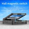 RG35XXSP Handheld Game Console RG35XX SP Clamshell Retro Game Console with 64G TF Card Preloaded Games 5532 Portable Gaming Console with 3.5 inch Screen 3300mAh Battery 5G WiFi Bluetooth HD Black view 2