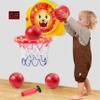 SYNCFUN Mini Basketball Hoop LED Scoring Indoor Hoop with 2 Balls, Indoor Adjustable Height Basketball Hoop, Space-Saving, Christmas Birthday Gifts Toy for Boy Girl Over 18 Months view 1